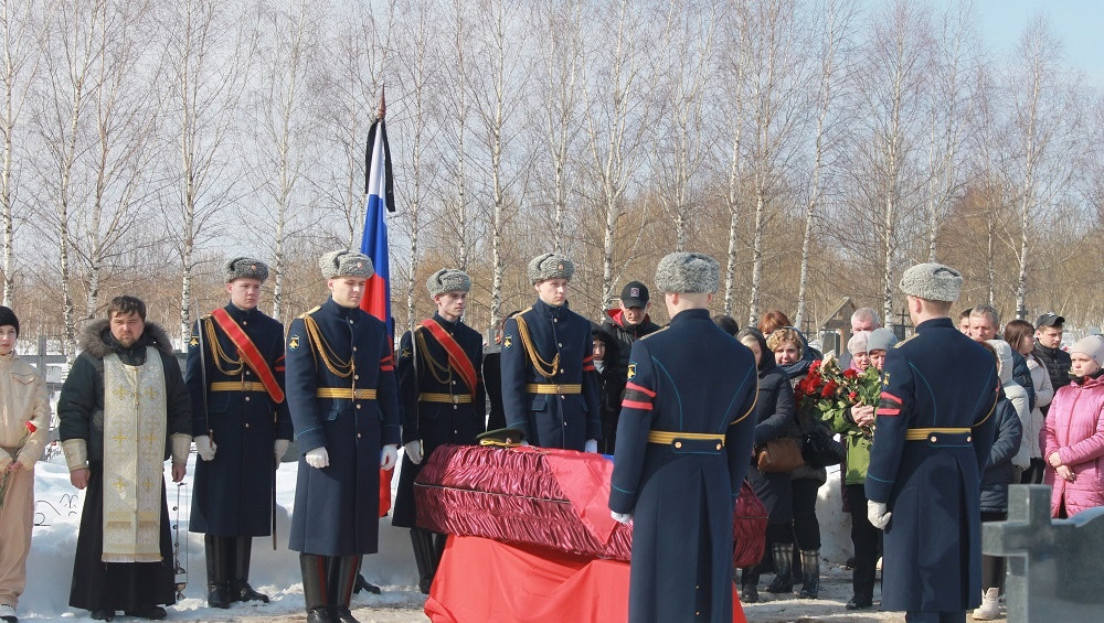 Галкина отпел военный священник