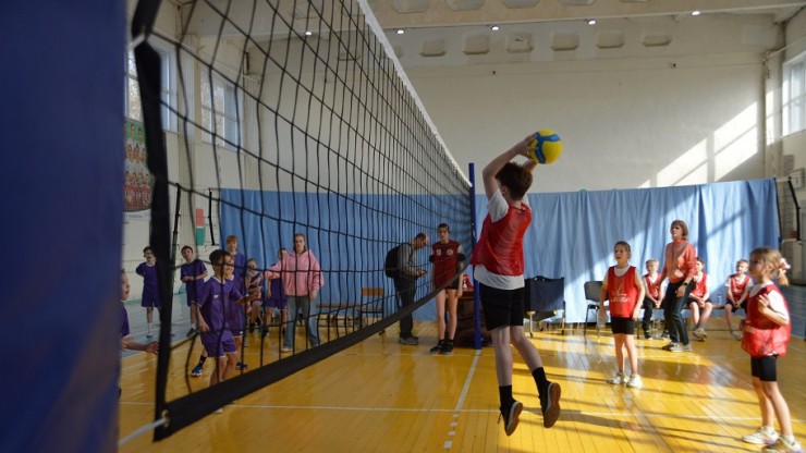 В тверских школах прошла Спартакиада по мини-пионерболу - новости ТИА