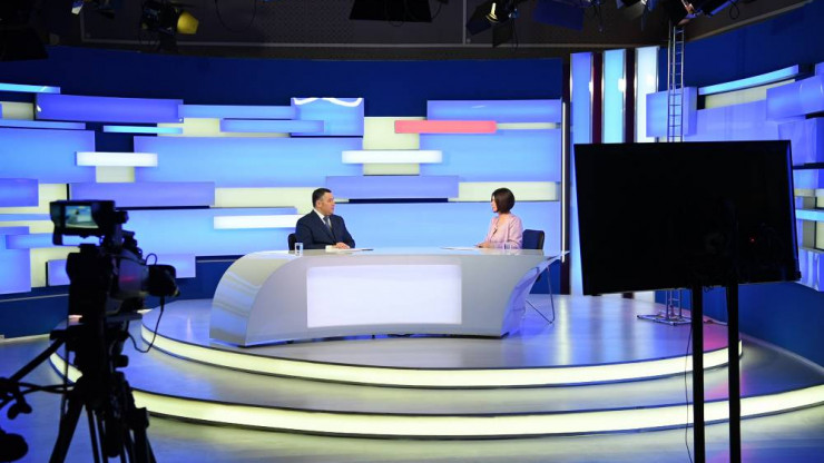 Губернатор Игорь Руденя выйдет в прямой телеэфир - новости ТИА