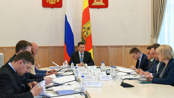 Игорь Руденя провел совещание по вопросам деятельности регионального правительства - новости ТИА