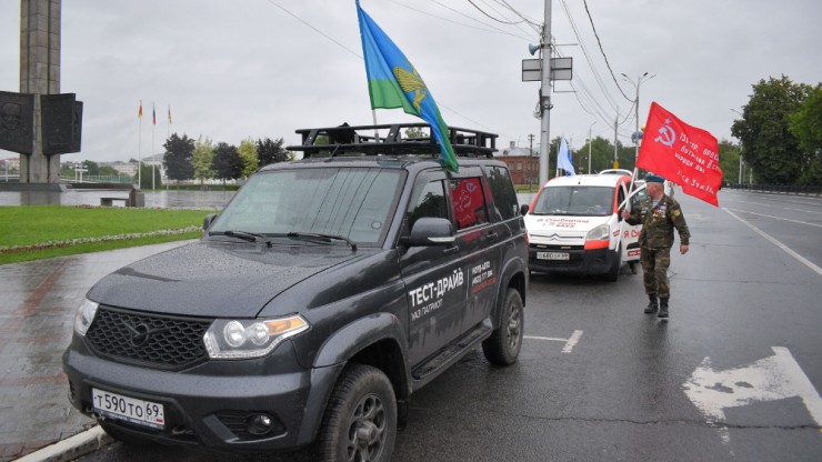 В Твери ветераны Афганистана организовали автопробег - новости ТИА