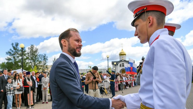 Виталий Королев рассказал, что гордится тверскими суворовцами - новости ТИА