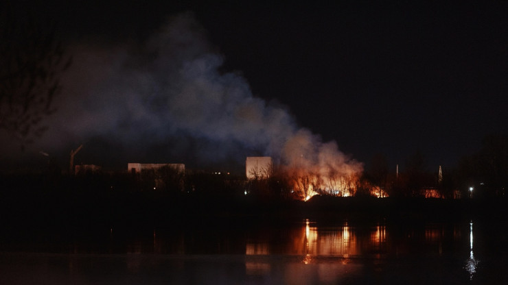 На улице Пржевальского в Твери ночью тушили пожар - новости ТИА