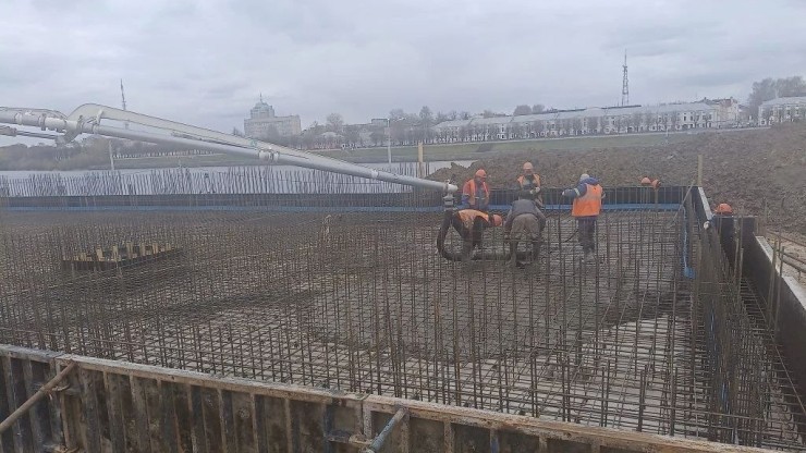 Стало известно, что в апреле происходит на стройке Речного вокзала в Твери - новости ТИА