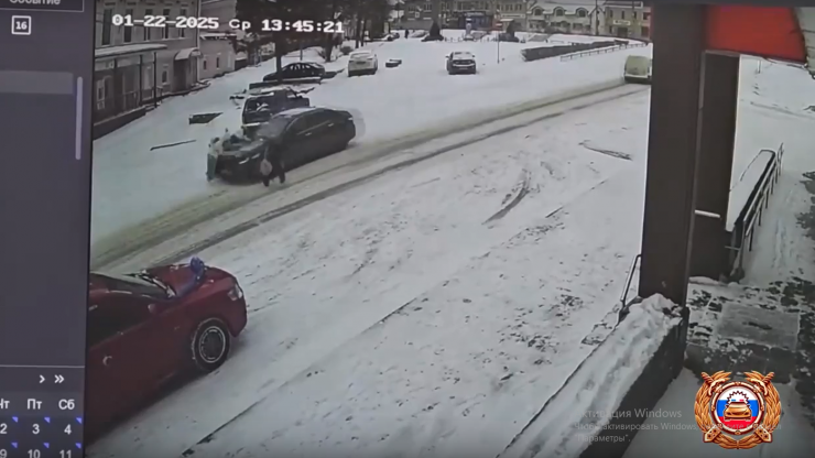 Опубликовано видео ДТП в Тверской области, где сбили двух детей - новости ТИА