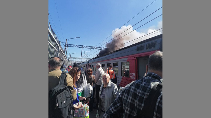 В Подмосковье загорелась электричка на маршруте Москва - Тверь - новости ТИА