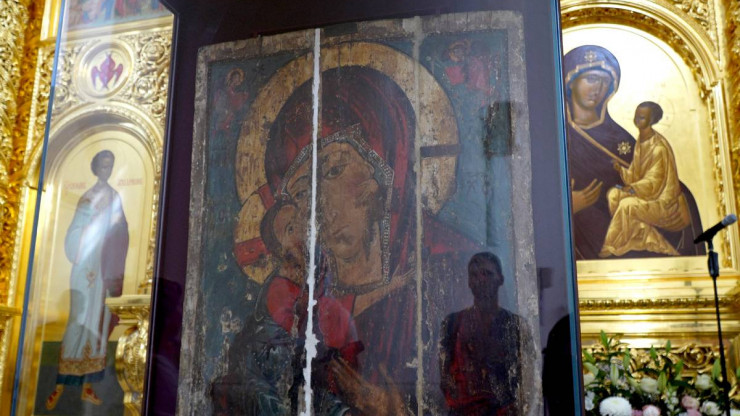 В Спасо-Преображенском соборе Твери находится древняя икона Божией Матери - новости ТИА
