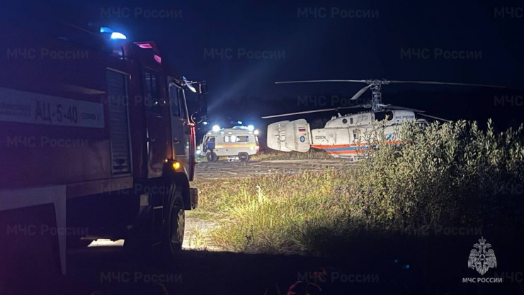 На вертолёте санавиации МЧС в тверскую ОКБ доставили пациента из Кесовой Горы - новости ТИА