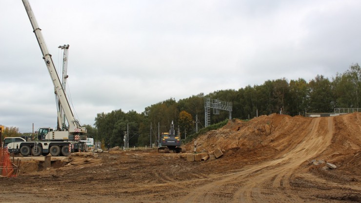 В Твери идет устройство опор для нового Горбатого моста: фото, видео с большой стройки - новости ТИА