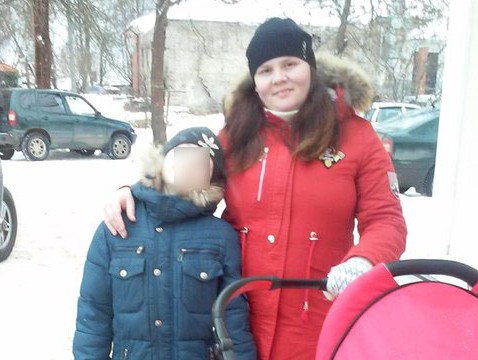 Юлия Давыдова с сыном <p>Юлия Давыдова с сыном</p>