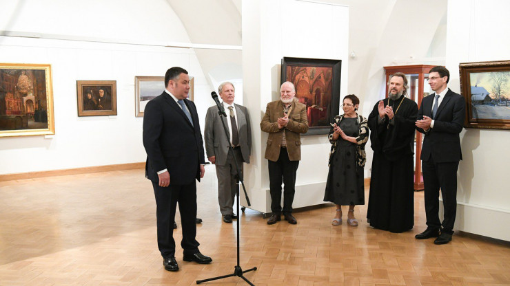 В Твери открыли выставку творческого объединения "Русский мир" - новости ТИА