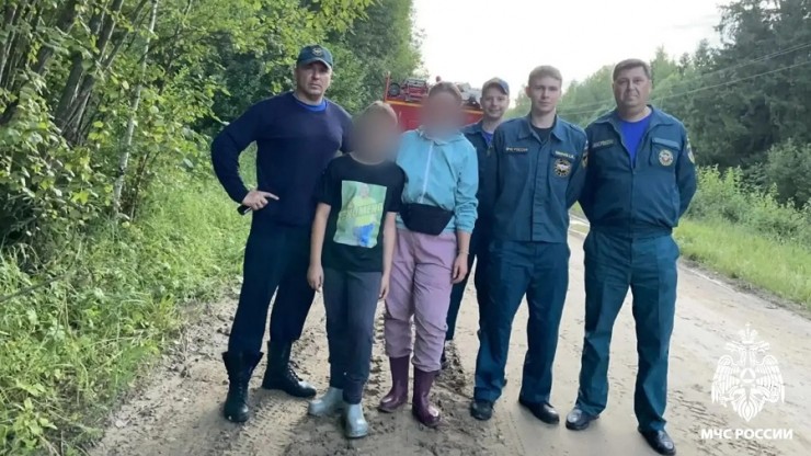 В Кимрском округе спасатели вывели из леса "потеряшек" - новости ТИА