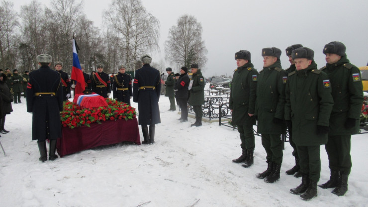 В Тверской области простились с погибшим в ходе СВО Василием Бычковым - новости ТИА