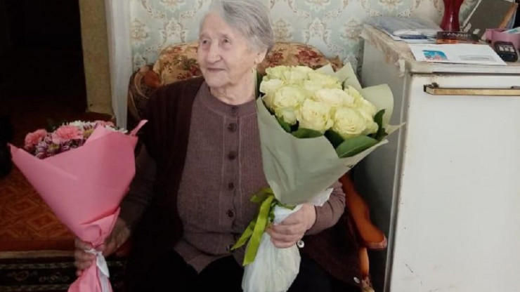 Труженица тыла из Кашина Евдокия Комарова отметила 100-летний юбилей - новости ТИА