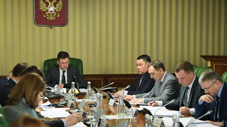 Александр Новак и  Игорь Руденя обсудили модернизацию теплоснабжения Твери - новости ТИА