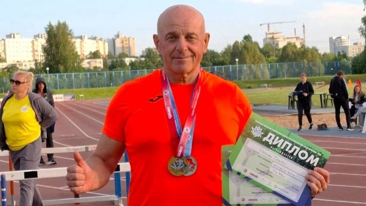 Ржевский спортсмен взял две награды на чемпионате по легкой атлетике для ветеранов - новости ТИА