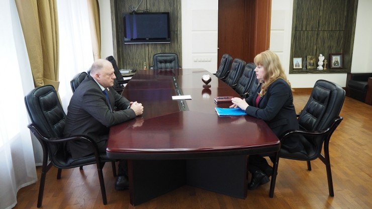 Сергей Голубев и Валентина Дронова обсудили подготовку к предстоящим выборам - новости ТИА