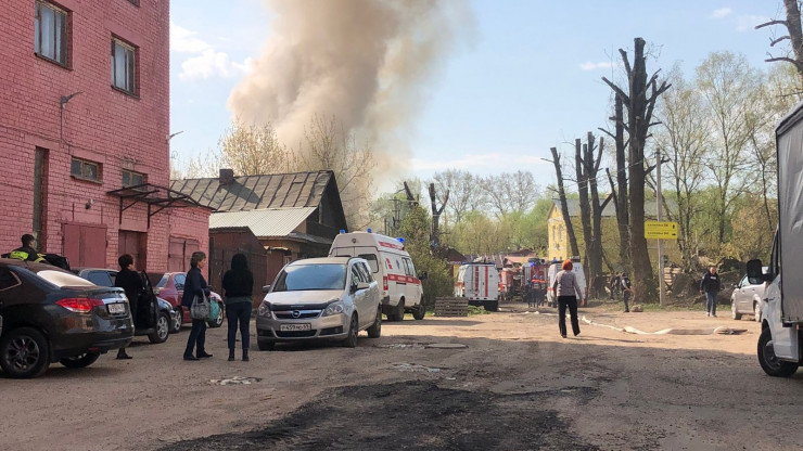 В Твери произошёл крупный пожар в Пролетарском районе - новости ТИА