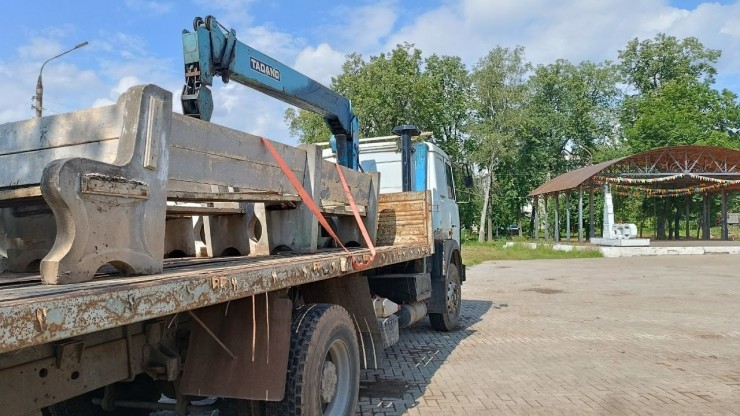 В Калязине начались работы по благоустройству городского парка - новости ТИА