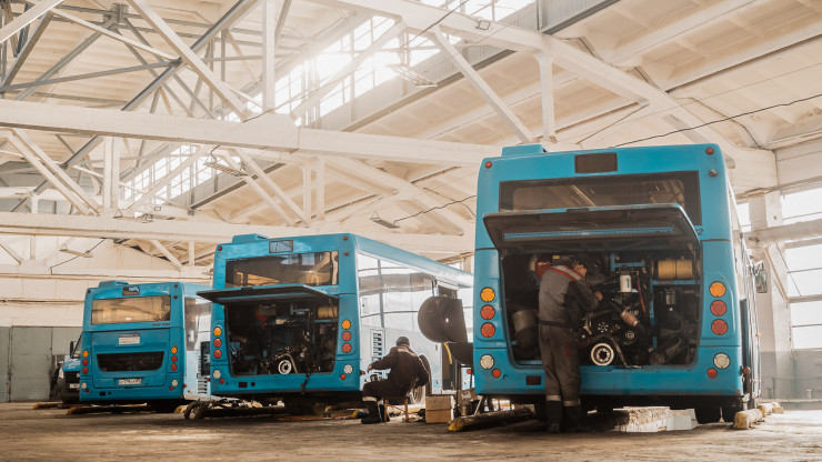 В Тверской области пассажирские автобусы готовят к зимнему сезону - новости ТИА