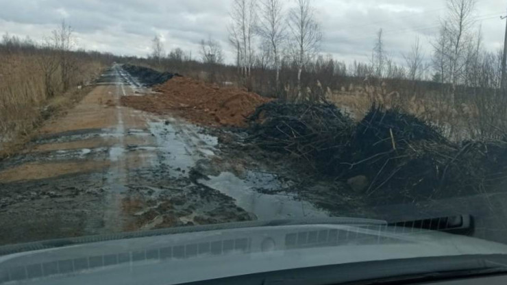 Жители Калининского района жалуются на непроходимую дорогу - народные новости ТИА