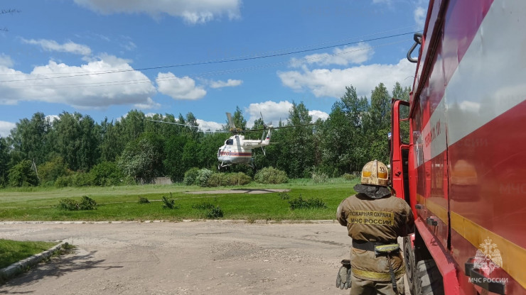 Из Кимр в Тверь маленького мальчика доставили на вертолете санавиации - новости ТИА