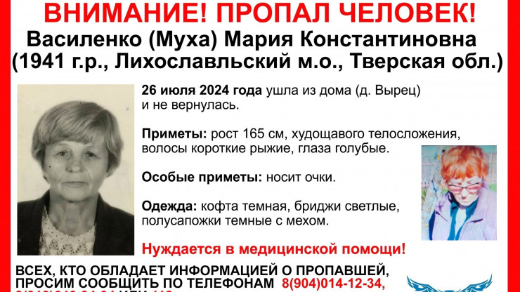 В деревне в Тверской области бабушка вышла из дома и пропала - новости ТИА