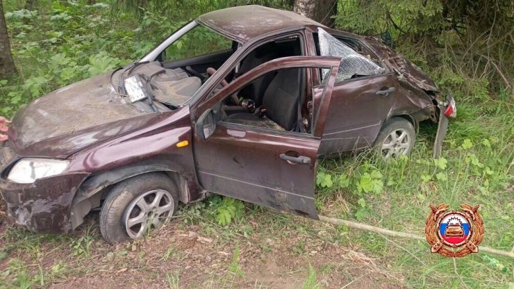 Под Тверью начинающая женщина-водитель решила обогнать авто по обочине и улетела в кювет - новости ТИА