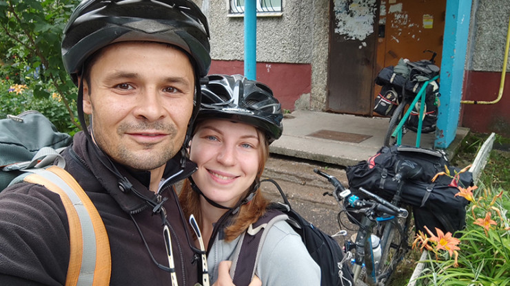Пара из Твери отправилась в велопоход от Байкала домой - новости ТИА