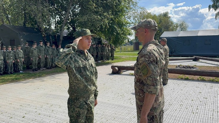 В Осташкове стартовала вторая смена военно-патриотических сборов "Наука побеждать" - новости ТИА