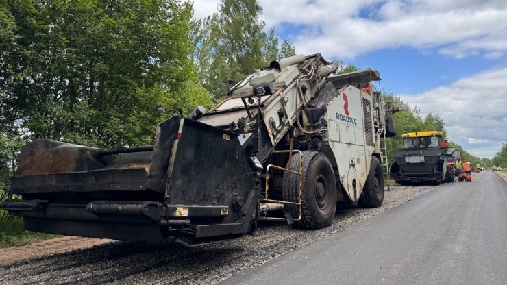 В Тверской области начался ремонт дороги к Лихославлю от трассы М10 "Россия" - новости ТИА