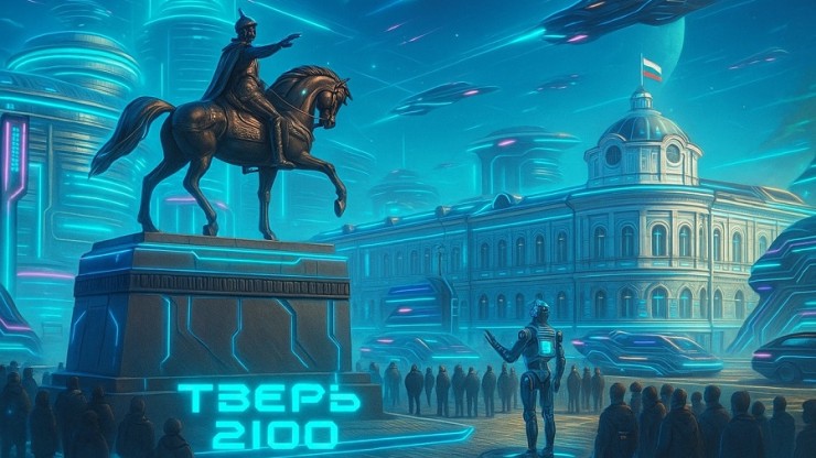 Блогер с помощью нейросети показал футуристическое будущее Твери - новости ТИА