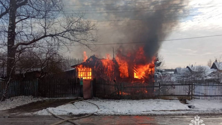 В Тверской области в сгоревшем доме нашли тело хозяина - новости ТИА