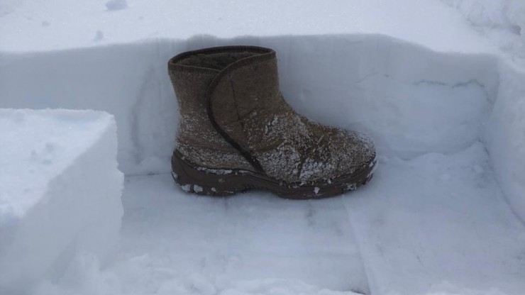 Треть месячной нормы снега за сутки: в Тверской области намело сугробы до 60 см - новости ТИА
