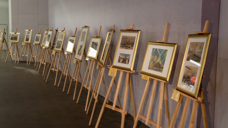 В Твери открылась уникальная выставка рисунков детей времен Великой Отечественной войны - новости ТИА