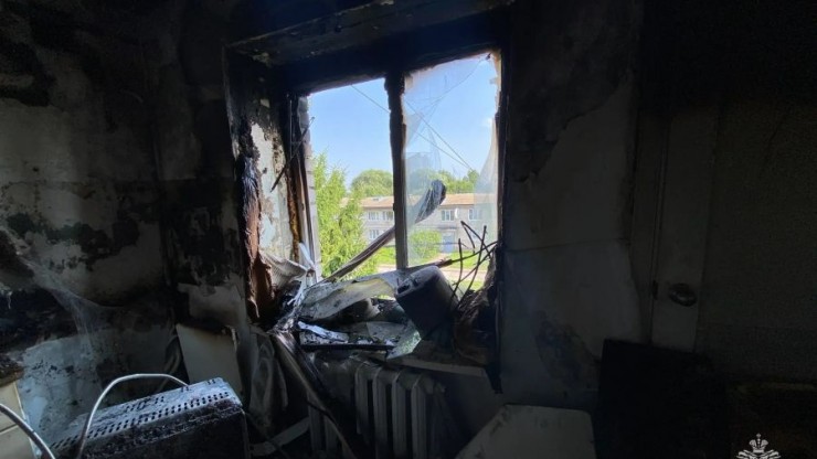 В Конаковском округе пожар едва не уничтожил квартиру - новости ТИА