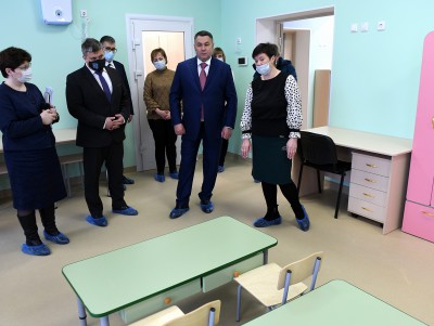  Игорь Руденя проверил готовность к открытию нового детского сада в Торжке - новости ТИА