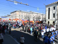 В первомайской демонстрации в Твери приняли участие около 15 000 человек - Новости ТИА