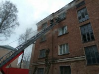 В Твери пожарные вынесли из горящего дома кота и собаку и эвакуировали 13 человек - Новости ТИА