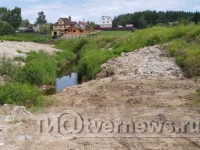 Министерство природных ресурсов и экологии Тверской области проверило, что за земляные работы ведутся на реке Ведемья - Новости ТИА