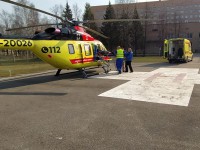 В Тверскую областную больницу на вертолете доставили трех человек с инфарктами - новости ТИА