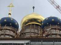 В Твери установили главный купол на Спасо-Преображенский собор  - Новости ТИА