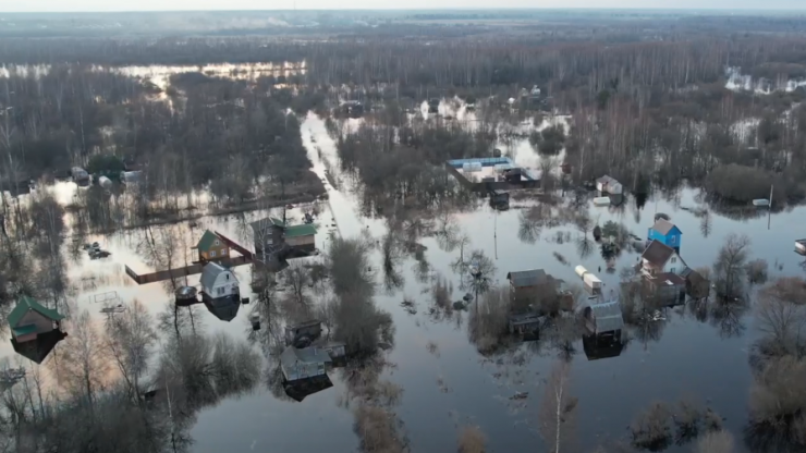 В Тверской области затопило дачи в Калининском и Кимрском округах - новости ТИА
