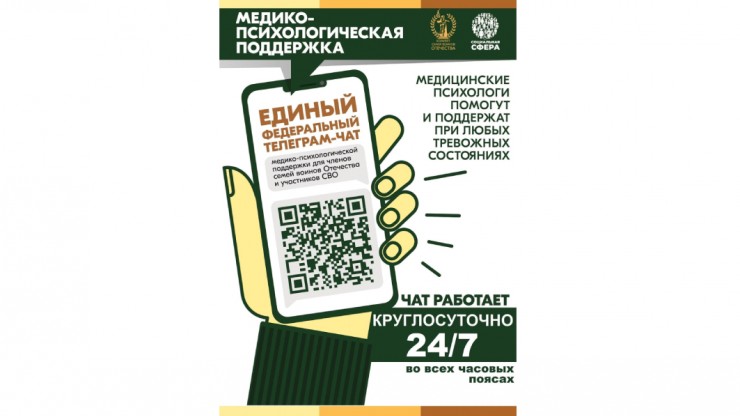 Для участников СВО и членов их семей работает чат по оказанию медико-психологической поддержки - новости ТИА
