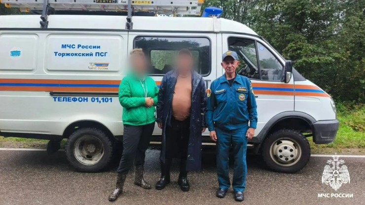 В Торжокском округе спасатели вывели из леса мужчину - новости ТИА