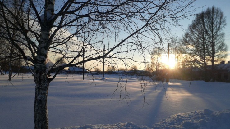 Жители Тверской области рассказали, какой мороз сегодня "кусал" за нос - новости ТИА