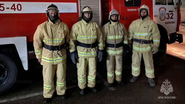 В Тверской области пожарные спасли двух человек - новости ТИА