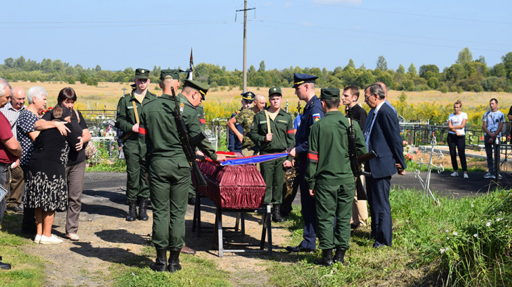 В Оленино 30 августа похоронили Александра Антропенкова - новости ТИА