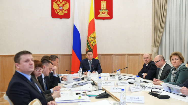 Игорь Руденя провел совещание по вопросам деятельности правительства региона - новости ТИА