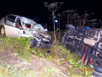 В Тверской области грузовик врезался в «Chery A13», один человек госпитализирован - Новости ТИА